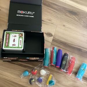 MOKURU - Card Game - missing rule book missing and play mat  as is